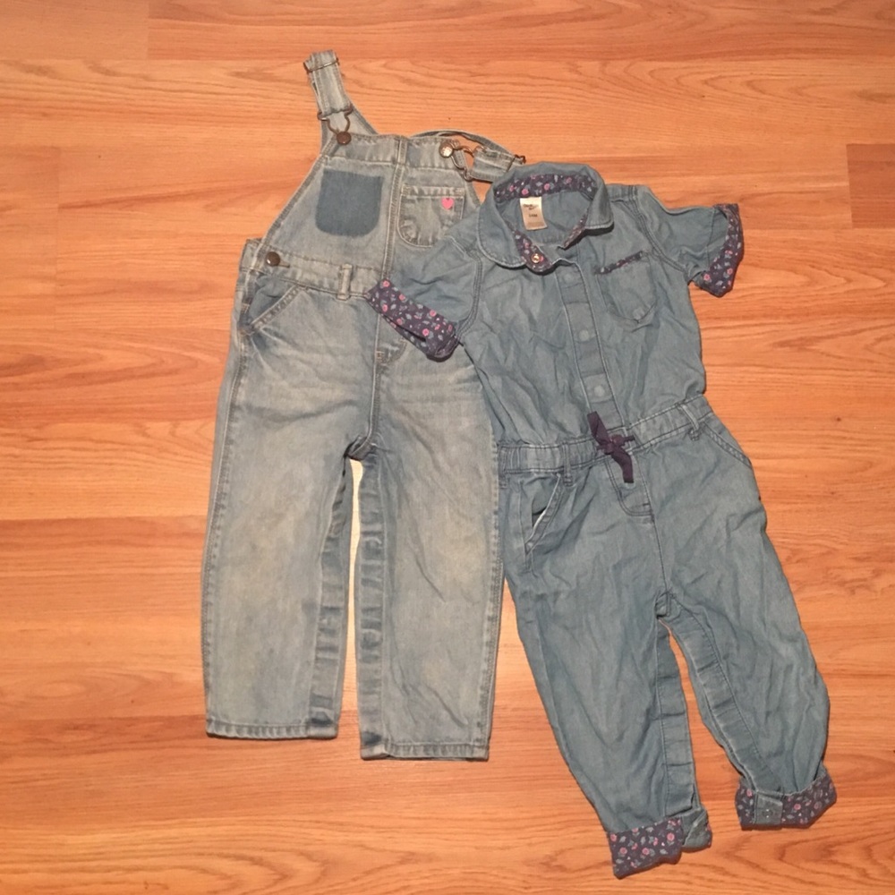 Oshkosh B’Gosh jumper & Romper Bundle